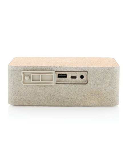 Speaker e caricatore wireless in fibra di grano